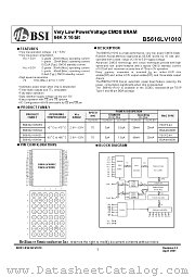 BS616LV1010 datasheet pdf Brilliance Semiconductor
