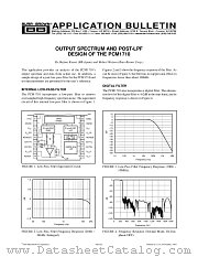 AB-102 datasheet pdf Burr Brown