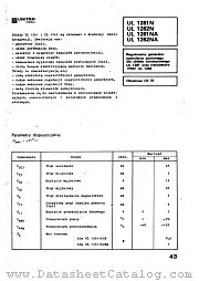 UL1261 datasheet pdf Ultra CEMI