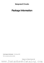 PACKAGES datasheet pdf CONSUMER MICROCIRCUITS LIMITED