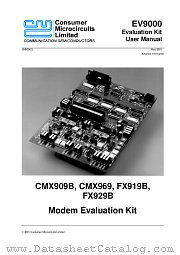 EV9000 datasheet pdf CONSUMER MICROCIRCUITS LIMITED