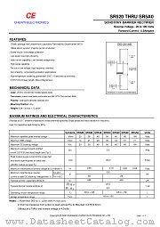 SR5A0 datasheet pdf Chenyi Electronics