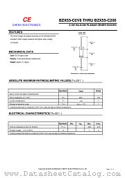 BZX55 SERIES datasheet pdf Chenyi Electronics