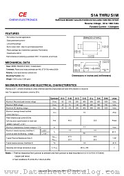 S1K datasheet pdf Chenyi Electronics