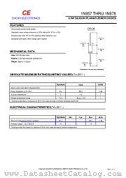 1N975 datasheet pdf Chenyi Electronics