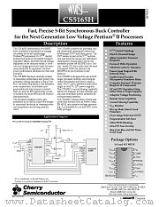 CS5165H datasheet pdf Cherry Semiconductor