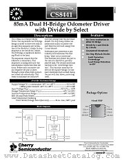 CS8441 datasheet pdf Cherry Semiconductor