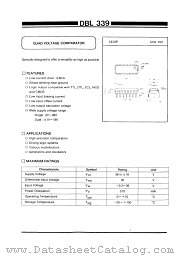 DBL339 datasheet pdf Daewoo Semiconductor