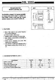 DBL2055 datasheet pdf Daewoo Semiconductor