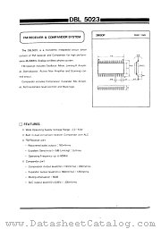 DBL5023 datasheet pdf Daewoo Semiconductor