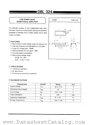 DBL324 datasheet pdf Daewoo Semiconductor