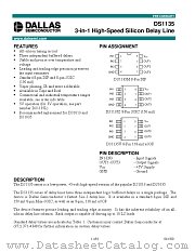 DS1135 datasheet pdf Dallas Semiconductor