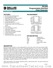 DS1040 datasheet pdf Dallas Semiconductor