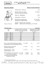 1N1200A datasheet pdf Diotec Elektronische