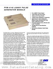 PVM-4140 datasheet pdf Directed Energy