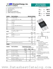 DE475-501N44A datasheet pdf Directed Energy