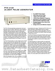 PVX-4130 datasheet pdf Directed Energy