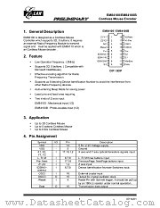 EM84100 datasheet pdf ELAN Microelectronics