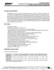 EM91420 SERIES datasheet pdf ELAN Microelectronics