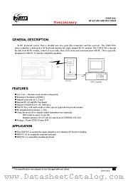 EM83110A datasheet pdf ELAN Microelectronics