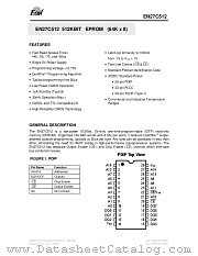 EN27C512 datasheet pdf Eon Silicon Solution