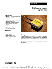 PGR20302 datasheet pdf Ericsson Microelectronics
