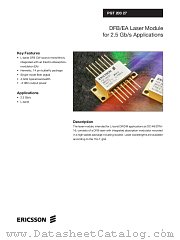 PGT20327 datasheet pdf Ericsson Microelectronics