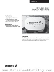 PGE60831 datasheet pdf Ericsson Microelectronics