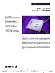 PGE60821 datasheet pdf Ericsson Microelectronics