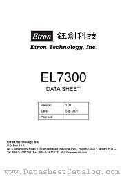 EL7300 datasheet pdf Etron Tech