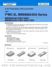 MB89P867 datasheet pdf Fujitsu Microelectronics