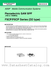 F5CP/F6CP SERIES (D2 TYPE) datasheet pdf Fujitsu Microelectronics