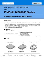 MB89P647 datasheet pdf Fujitsu Microelectronics
