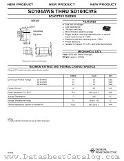 SD104AWS datasheet pdf General Semiconductor