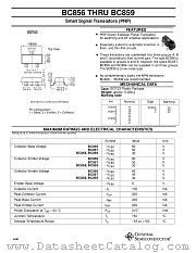 BC859B datasheet pdf General Semiconductor