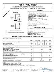 FE5C datasheet pdf General Semiconductor