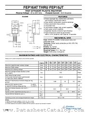 FEP16BT datasheet pdf General Semiconductor