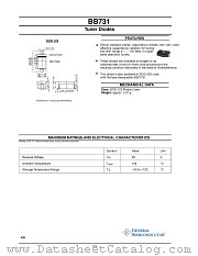 BB731 datasheet pdf General Semiconductor