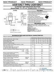 UGB10ACT datasheet pdf General Semiconductor