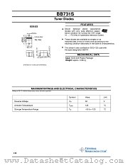 BB731S datasheet pdf General Semiconductor