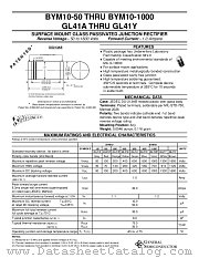 BYM10-100 datasheet pdf General Semiconductor