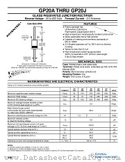 GP20B datasheet pdf General Semiconductor