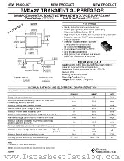SM5A27 datasheet pdf General Semiconductor