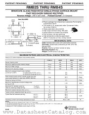 RMB2S datasheet pdf General Semiconductor