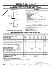 1N5624 datasheet pdf General Semiconductor