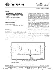 GS3018 datasheet pdf Gennum Corporation