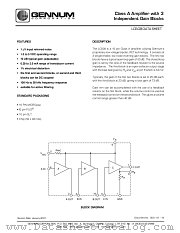 LC508 datasheet pdf Gennum Corporation