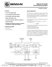GT560 datasheet pdf Gennum Corporation