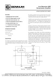 LP502 datasheet pdf Gennum Corporation