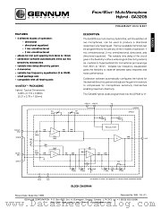 GA3205 datasheet pdf Gennum Corporation